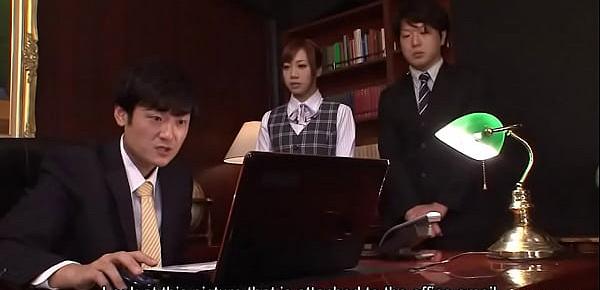  Sweet secretary, Aiko Endou got fucked hard, while at work